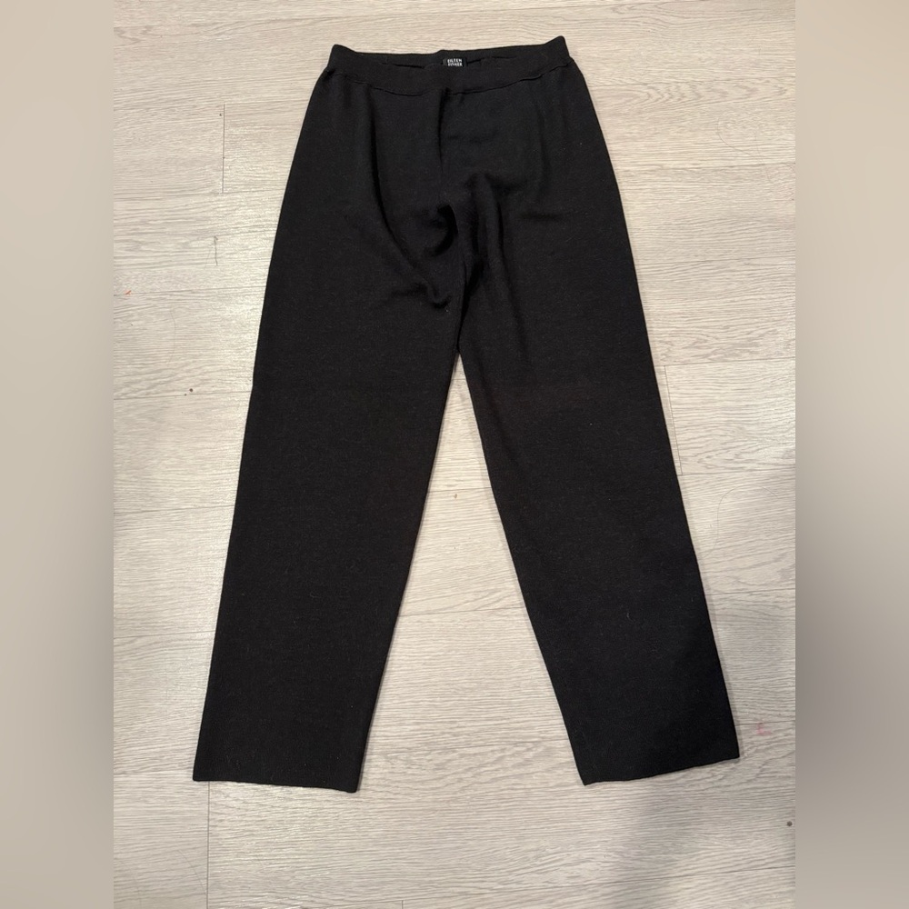 Eileen Fisher Wool Knot Pants Size L